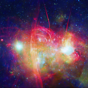 The Cosmos with Sagittarius A* · mick laBriola