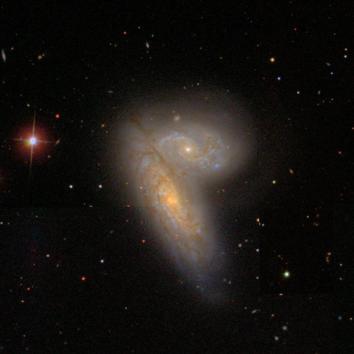 The Cosmos with NGC 4567/68 · mick laBriola