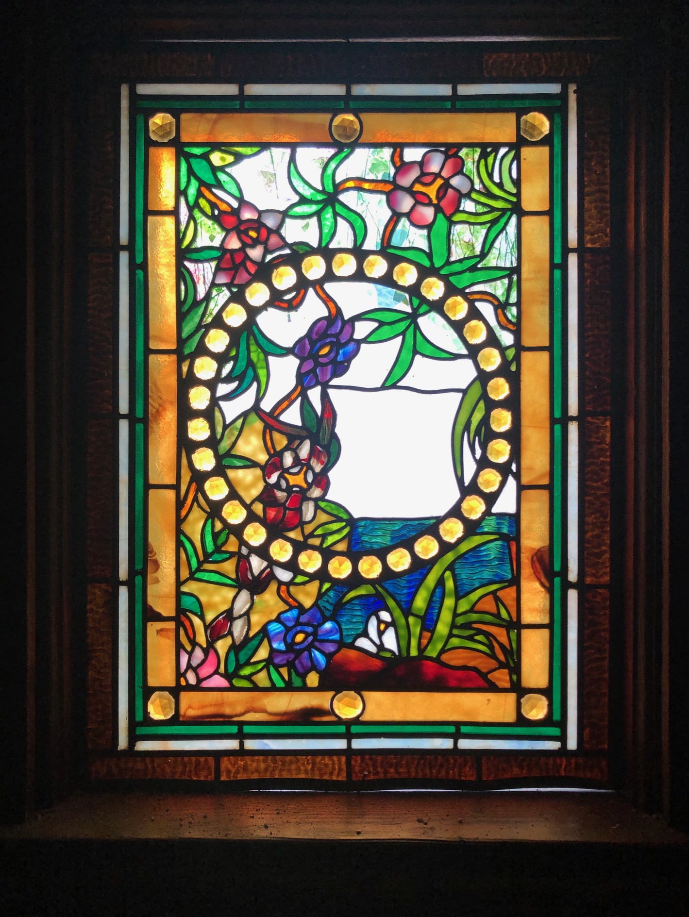 stained glass by mick laBriola